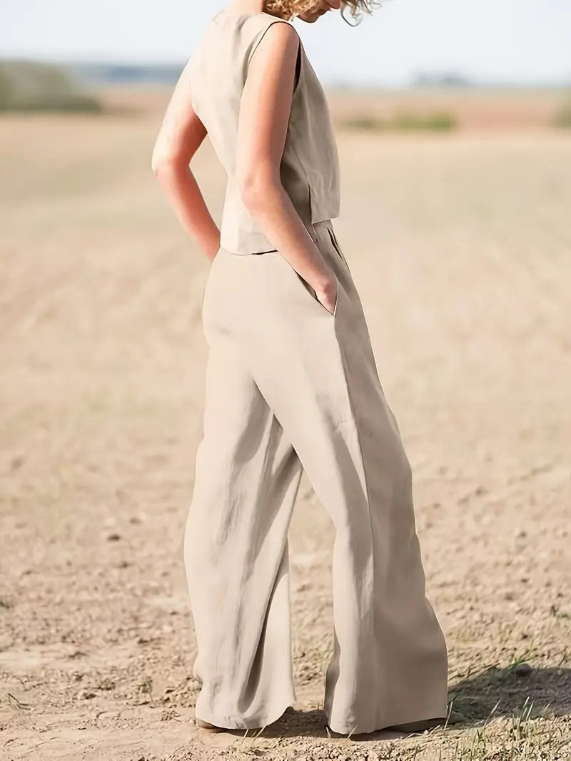 Conjunto de dos piezas para mujer