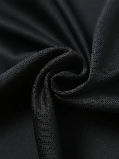 Camisetas Ultra-Ligeras de Secado Rápido para Hombres en Negro y Blanco